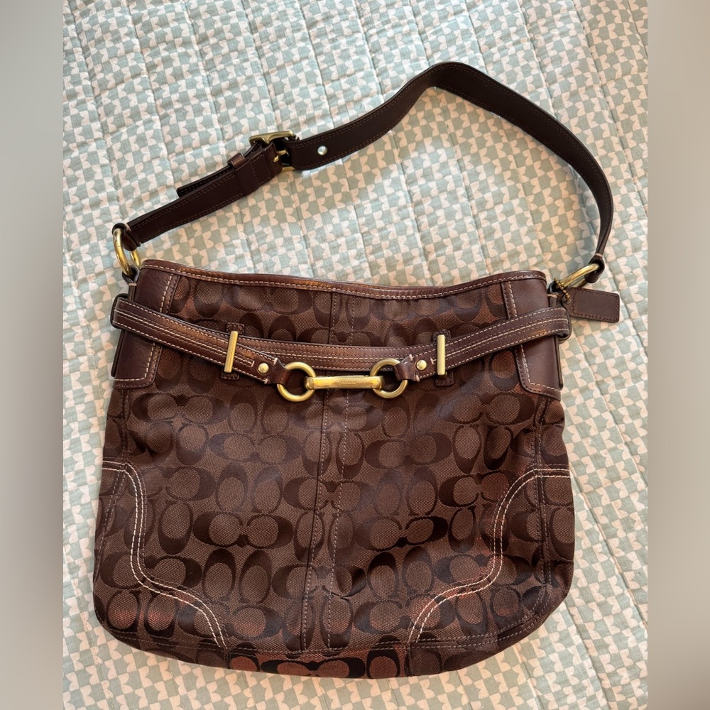 Coach Hampton Signature Bag